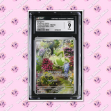Load image into Gallery viewer, *ERROR CARD* CGC 9 Sprigatito 196/193 Paldea Evolved *OFF-CENTER*  TCGKITTEN