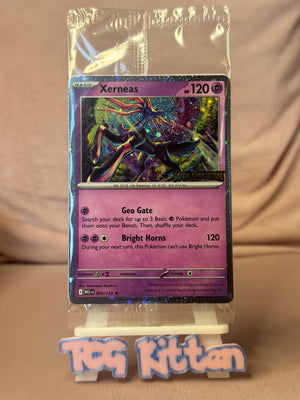 Xerneas 064/132 Mega Evolution Stamped Promo Sealed TCGKITTEN