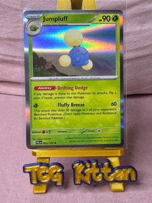 Jumpluff - 003/193 - Holo Rare - Paldea Evolved - TCGKITTEN