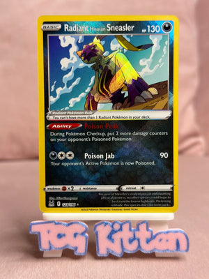 Radiant Hisuian Sneasler 123/196 SWSH Lost Origin \TCGKITTEN