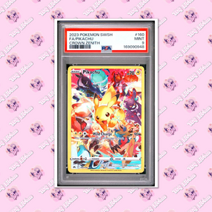 PSA 9 Pikachu 160/159 Sword Shield Crown Zenith TCGKITTEN