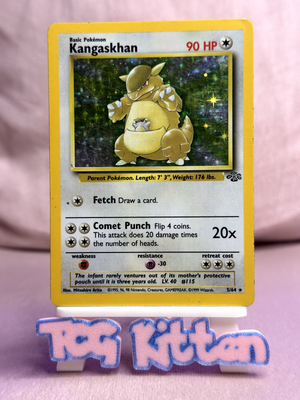 Kangaskhan - 5/64 - Jungle Unlimited - Holo Rare - WOTC Pokemon - 'B' -TCGKITTEN