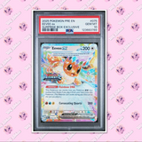 Load image into Gallery viewer, PSA 10 Eevee EX 075/131 | Prismatic Evolutions Surprise Box Stamped TCGKITTEN