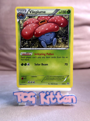 Vileplume 3/98 Rare XY - Ancient Origins MP - TCGKITTEN