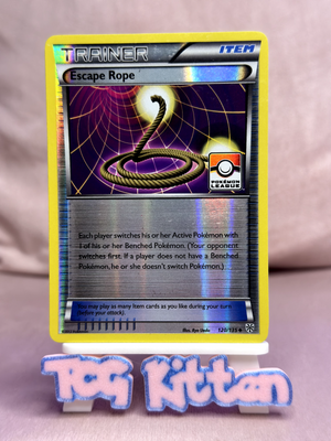 Escape Rope - 120/135 - Card 'B' - League Promo - B & W Plasma Storm - TCGKITTEN