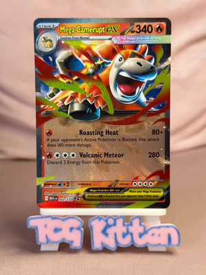 Mega Camerupt ex 022/132 - Mega Evolution TCGKITTEN