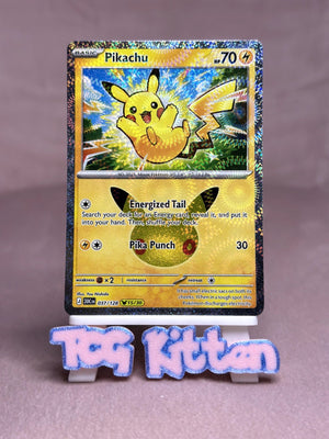 Pikachu - 037/128 Pikachu Rare Holo ME: 30th Celebration NM Pokémon TCGKITTEN
