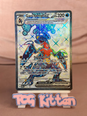 Garchomp Ex 219/182 Full Art Rare Paradox Rift  TCGKITTEN