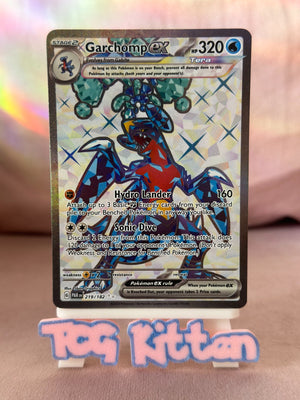 Garchomp Ex 219/182 Full Art Rare Paradox Rift Card 'B' TCGKITTEN
