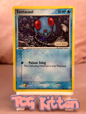 Tentacool - 66/92 - STAMPED Holo Common - Pokemon EX Legend Maker - TCGKITTEN