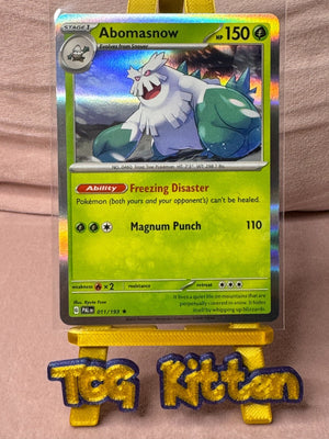 Abomasnow - 011/193 - Holo Rare - Paldea Evolved - TCGKITTEN