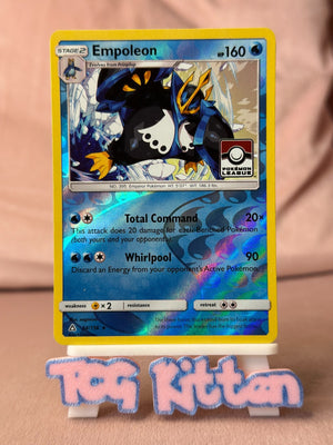 Empoleon 34/156 Ultra Prism League Stamp Promo TCGKITTEN