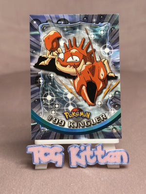 Kingler #99- Topps Pokémon - TV Animation Ed - Non-Holo - 1st Ed - TCGKITTEN