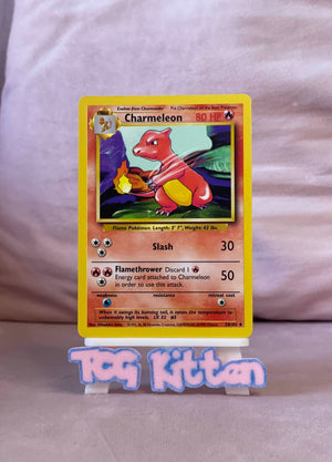 Charmeleon 24/102 - UC Base Set - Pokemon WOTC 1999 - LP/MP - TCGKITTEN