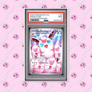 PSA 9 Wigglytuff 105/094Phantasmal Flames TCGKITTEN