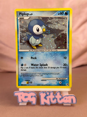 Piplup 93/130 Cosmos Diamond & Pearl Holo SWIRL MP  TCGKITTEN