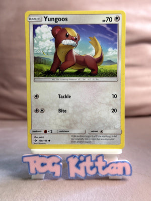 Yungoos 109/149 Common SM Base Set MP - TCGKITTEN