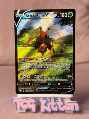 Kricketune V TG12/TG30 Silver Tempest Trainer Gallery TCGKITTEN