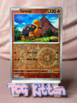 Torkoal 025/159 Reverse Holo Rare Journey Together TCGKITTEN