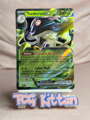 Toedscruel ex - 005/091 Double Rare Holo - Paldean Fates - Pokémon - TCGKITTEN