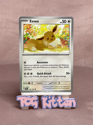 Eevee - 135/167 Common SV06: Twilight Masquerade NM Pokémon TCGKITTEN