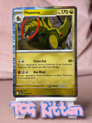 Haxorus - 070/086 Black Bolt Holo Rare TCGKITTEN