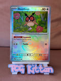 Load image into Gallery viewer, Hoothoot 077/131 Master Ball Reverse Holo Prismatic Evolutions TCGKITTEN