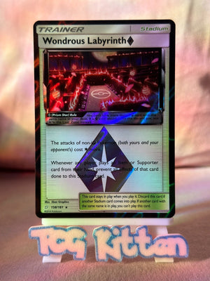 Wondrous Labyrinth 158/181 Team Up Reverse Holo Rare vTCGKITTEN