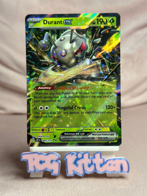 Durant ex - 004/191 Double Rare Holo Surging Sparks NM - Pokémon - TCGKITTEN