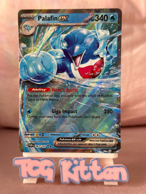 Palafin ex 061/167 Twilight Masquerade Double Rare Holo TCGKITTEN