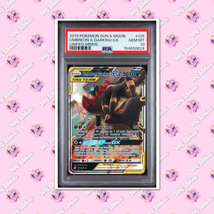 PSA 10 Umbreon & Darkrai GX 125/236 Unified Minds Full Art TCGKITTEN