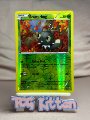 Scatterbug - 13/162 Reverse Holo XY - BREAKthrough MP Pokémon TCGKITTEN