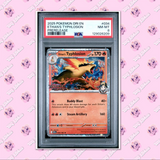 Load image into Gallery viewer, PSA 8 Ethan's Typhlosion 034/182 Prerelease Destined Rivals TCGKITTEN