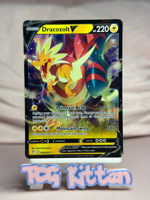 Dracozolt V - 058/203 Ultra Rare Holo SWSH07: Evolving Skies Pokémon TCGKITTEN