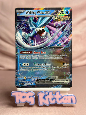 Walking Wake ex 050/162 Double Rare Temporal Forces TCGKITTEN