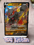 Load image into Gallery viewer, Hisuian Arcanine V - 090/195 - Ultra Rare - Silver Tempest -  Pokemon -TCGKITTEN