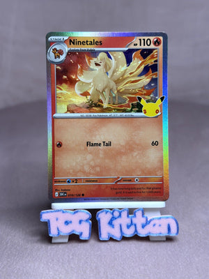 Ninetales - 010/128 Holo ME: 30th Celebration NM Pokémon TCGKITTEN