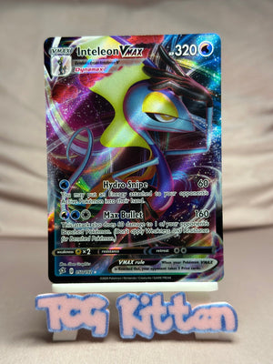 Inteleon VMAX - 050/192 Ultra Rare Holo SWSH02: Rebel Clash NM Pokémon TCGKITTEN