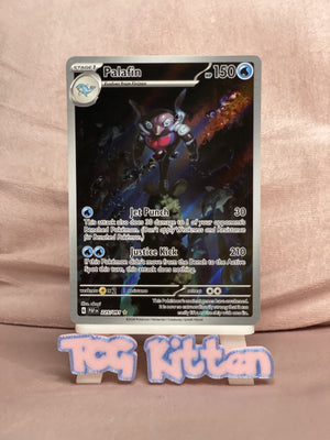 Palafin - 225/091 - Illustration Rare - Paldean Fates - Pokemon - TCGKITTEN