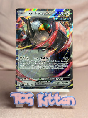 Iron Treads ex 066/091 Double Rare Paldean Fates TCGKITTEN