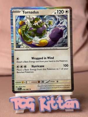 Tornadus - 078/086 White Flare Holo Rare TCGKITTEN
