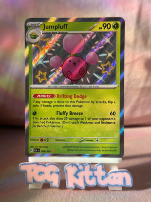 Jumpluff - 098/091 - Paldean Fates - Shiny Rare TCGKITTEN