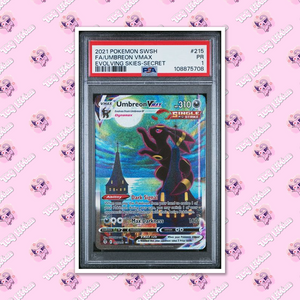 *POP 37* PSA 1 Umbreon VMAX 215/203 Evolving Skies English Moonbreon TCGKITTEN