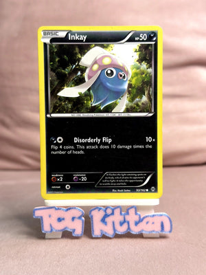 Inkay 93/162 Common XY - BREAKthrough MP - TCGKITTEN