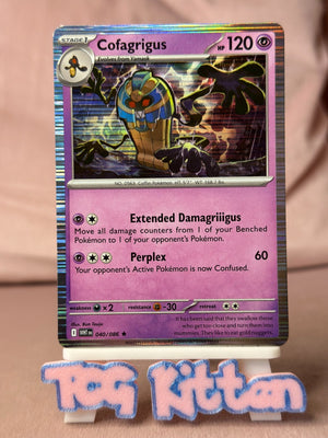 Cofagrigus - 040/086 - Holo Rare - White Flare TCGKITTEN