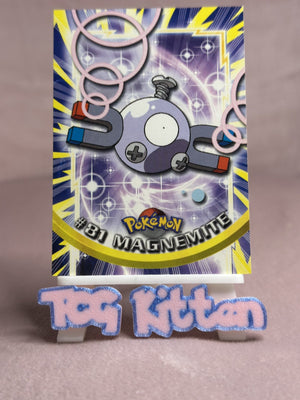 Magnemite #81 - Topps Pokémon - TV Animation Ed - Non-Holo - 1st Ed - TCGKITTEN