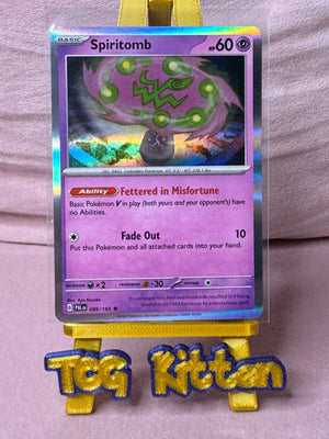 Spiritomb - 089/193 - Holo Rare - Paldea Evolved - Pokemon Card TCGKITTEN