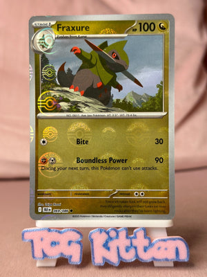 Fraxure - 069/086 - Pokeball Reverse - White Flare/Black Bolt TCGKITTEN