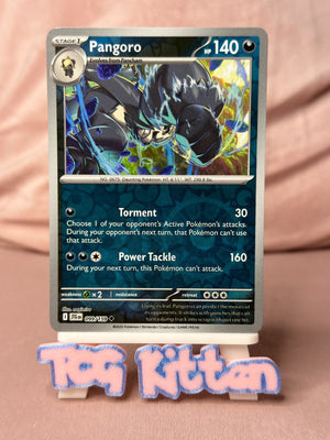 Pangoro 099/159 Reverse Holo Rare Journey Together TCGKITTEN