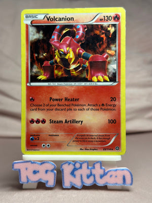 Volcanion - 25/114 (Cracked Ice Holo) 025/114 Rare Deck HP - Pokémon - TCGKITTEN